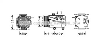 Компрессор AVA QUALITY COOLING FDK339