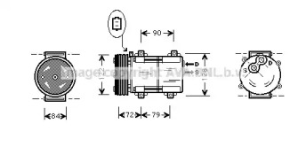 Компрессор AVA QUALITY COOLING FDK351