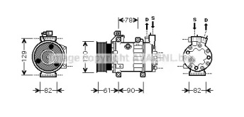 Компрессор AVA QUALITY COOLING FDK363