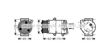 Компрессор AVA QUALITY COOLING FDK415