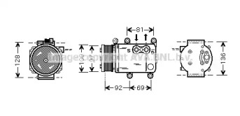 Компрессор AVA QUALITY COOLING FDK419