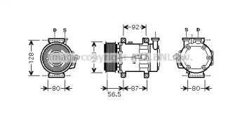 Компрессор AVA QUALITY COOLING FDK432