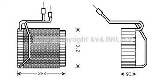 Испаритель AVA QUALITY COOLING FDV109