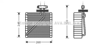 Испаритель AVA QUALITY COOLING FDV271