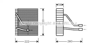 Испаритель AVA QUALITY COOLING FDV330