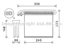 Испаритель, кондиционер AVA QUALITY COOLING FDV456