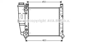 Теплообменник AVA QUALITY COOLING FT2039