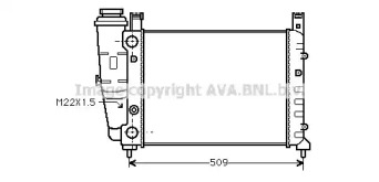 Теплообменник AVA QUALITY COOLING FT2040