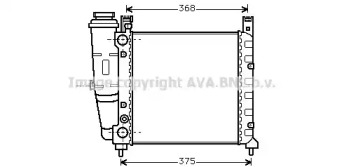 Теплообменник AVA QUALITY COOLING FT2057