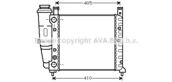 Теплообменник AVA QUALITY COOLING FT2076