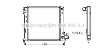 Теплообменник AVA QUALITY COOLING FT2093