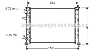 Теплообменник AVA QUALITY COOLING FT2229