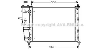 Теплообменник AVA QUALITY COOLING FT2230