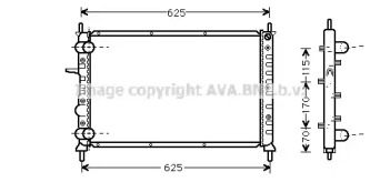 Теплообменник AVA QUALITY COOLING FT2231