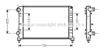 Теплообменник AVA QUALITY COOLING FT2261