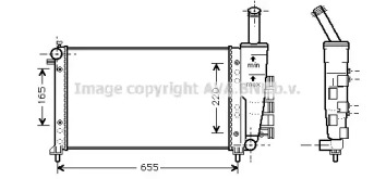 Теплообменник AVA QUALITY COOLING FT2275