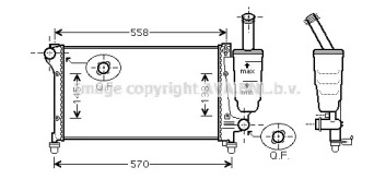 Теплообменник AVA QUALITY COOLING FT2291