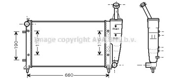 Теплообменник AVA QUALITY COOLING FT2300