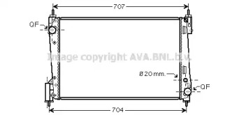 Теплообменник AVA QUALITY COOLING FT2311