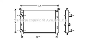 Теплообменник AVA QUALITY COOLING FT2316