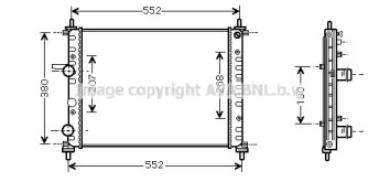 Теплообменник AVA QUALITY COOLING FT2317