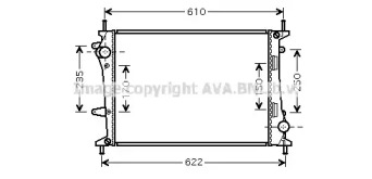 Теплообменник AVA QUALITY COOLING FT2329