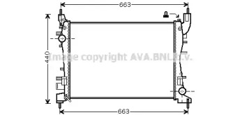 Теплообменник AVA QUALITY COOLING FT2358