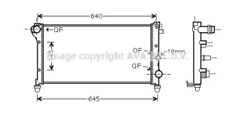 Теплообменник AVA QUALITY COOLING FT2362