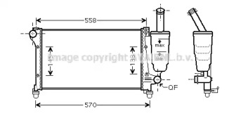 Теплообменник AVA QUALITY COOLING FT2368