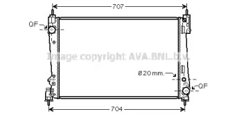 Теплообменник AVA QUALITY COOLING FT2401