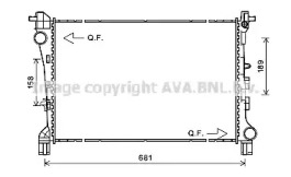 Теплообменник AVA QUALITY COOLING FT2420