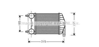 Теплообменник AVA QUALITY COOLING FT4189