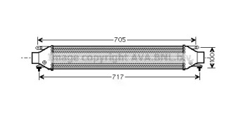 Теплообменник AVA QUALITY COOLING FT4355
