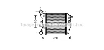 Теплообменник AVA QUALITY COOLING FT4375