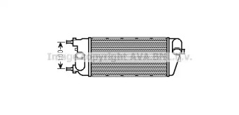 Интеркулер AVA QUALITY COOLING FT4391