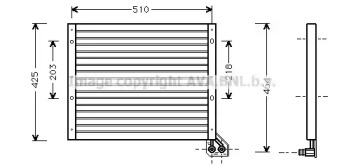 Конденсатор AVA QUALITY COOLING FT5156