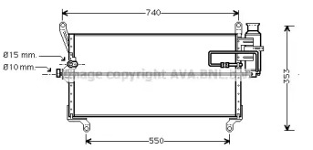 Конденсатор AVA QUALITY COOLING FT5168