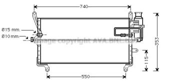 Конденсатор AVA QUALITY COOLING FT5169