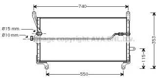 Конденсатор AVA QUALITY COOLING FT5171