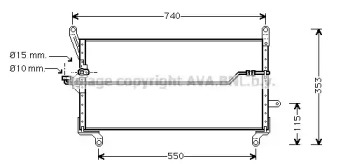 Конденсатор AVA QUALITY COOLING FT5179