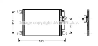 Конденсатор, кондиционер AVA QUALITY COOLING FT5203