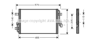 Конденсатор AVA QUALITY COOLING FT5246