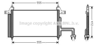 Конденсатор AVA QUALITY COOLING FT5253D