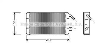 Теплообменник AVA QUALITY COOLING FT6082