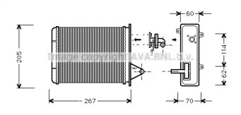 Теплообменник AVA QUALITY COOLING FT6089