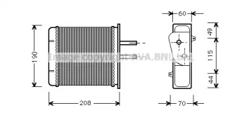 Теплообменник AVA QUALITY COOLING FT6150