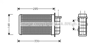 Теплообменник AVA QUALITY COOLING FT6191