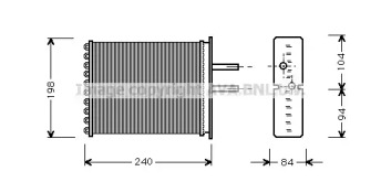 Теплообменник AVA QUALITY COOLING FT6193