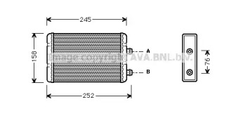 Теплообменник AVA QUALITY COOLING FT6220