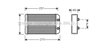 Теплообменник AVA QUALITY COOLING FT6254